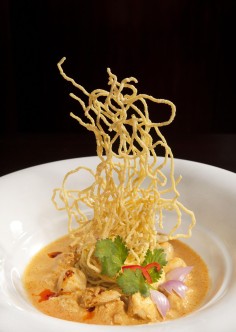 Kho Soi Gai - northern-style egg noodle with chicken curry sauce at Naam in Grand Lapa, Macau